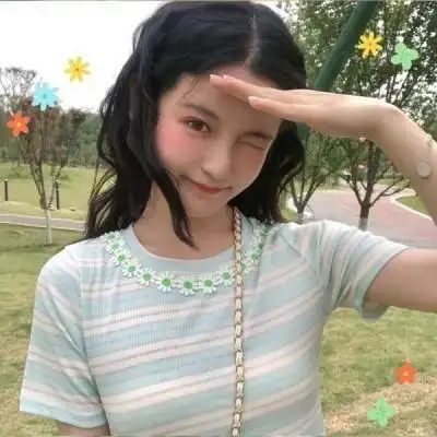 笑容甜美爱笑女生头像开心笑的好看网红头像图片