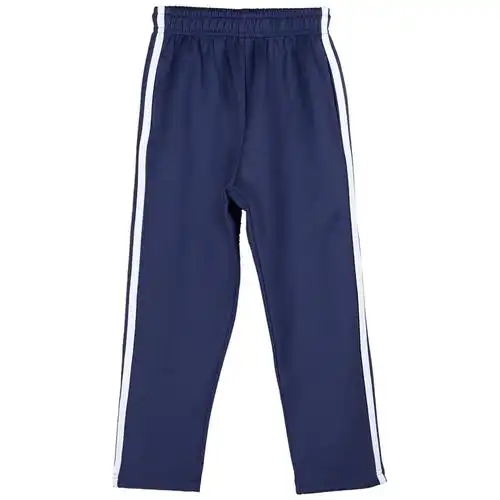 小学生校服长裤藏青深蓝色男童童女儿童运动两条裤子