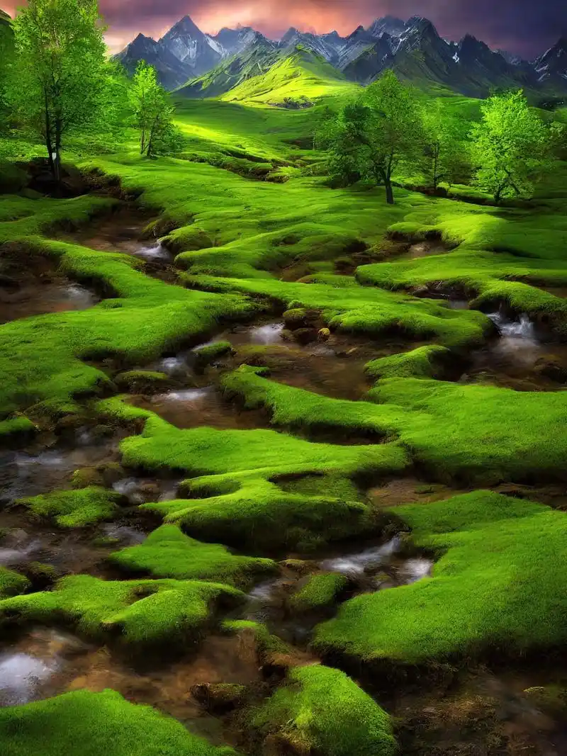 如果觉得累了,就多看看这绿色自然风光缓解缓解!#图文伙伴计划 - 抖音