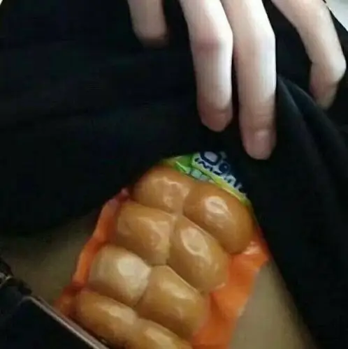 找一个小香肠当腹肌的图片!(已解决)