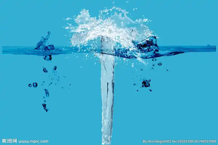 水柱图片
