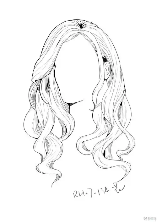 辅导专区 作业详情 写生头发的训练—线条线稿提高练习