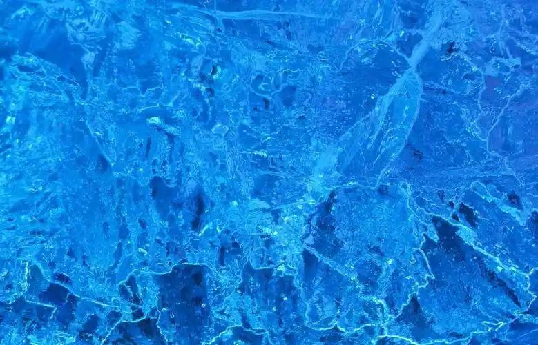 纹理的冰带蓝色背光.