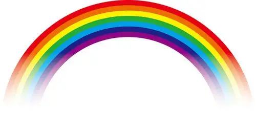 彩虹彩色铅笔7种颜色 | 免费照片素材(图片)| photoac