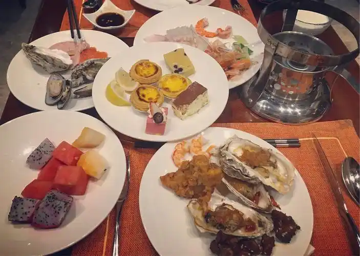 五星级酒店聚餐展示面