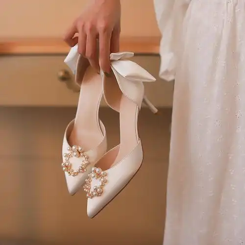 婚鞋白色新娘鞋-特价促销-优惠券领取-价格|多少钱|什么牌子好-35优惠