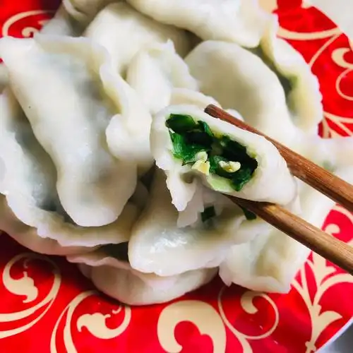 韭菜鸡蛋馅儿饺子
