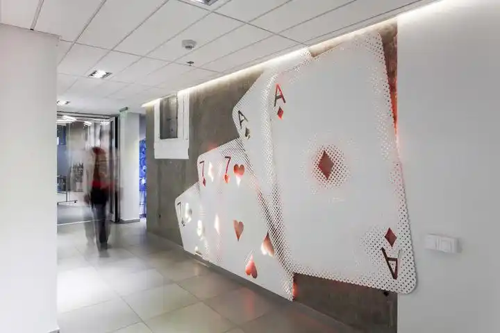 游戏时分 playtech公司基辅办公设计欣赏