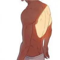 八块腹肌动漫男头像冷酷版点击鼠标右键下载