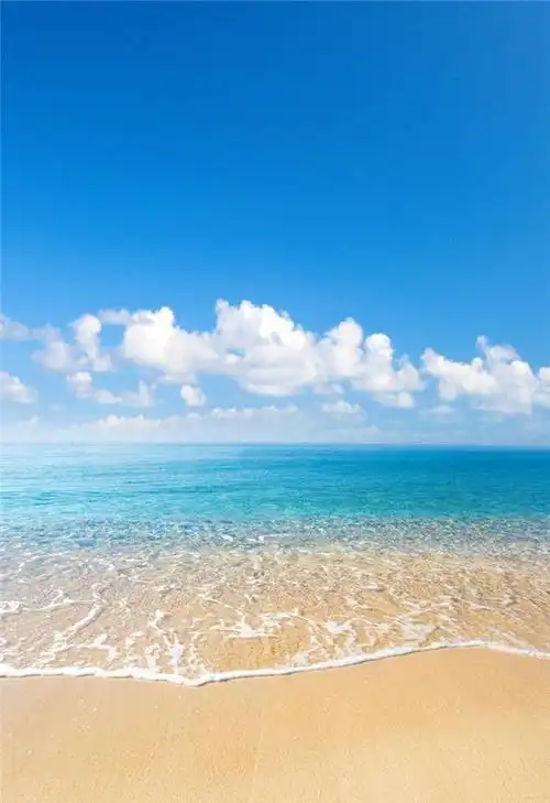 海边沙滩风景壁纸图片 _2064833_领贤网