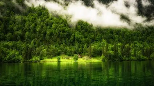 清新养眼青山绿水风景桌面壁纸