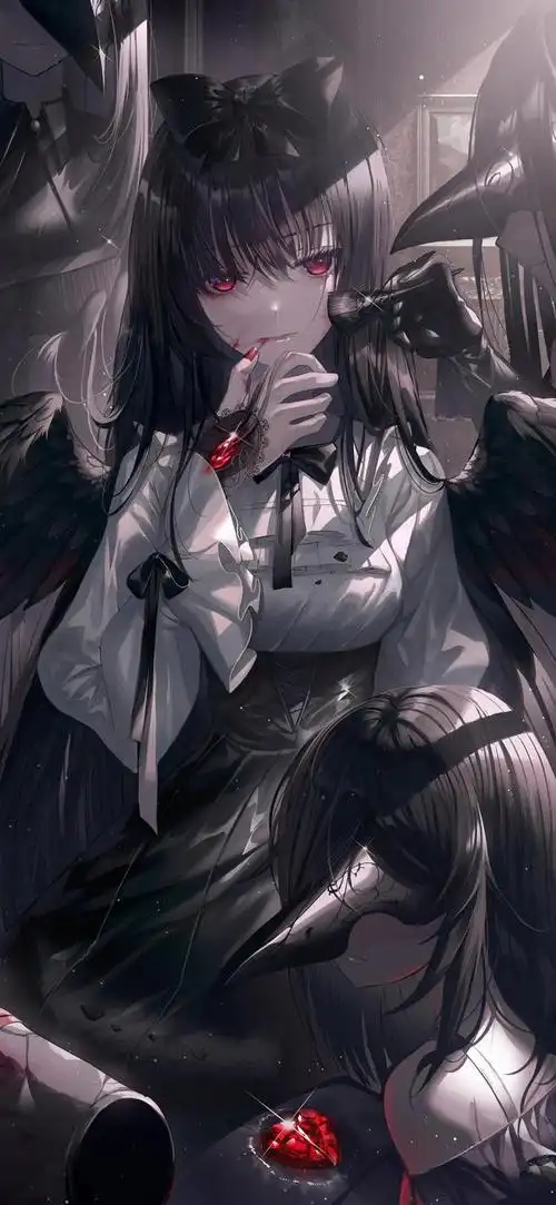 少女心暗色系壁纸暗色系壁纸女王来袭