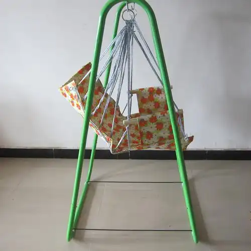 超强承重加厚钢管支架室内外阳台吊椅摇椅 单人户外成人秋千吊.