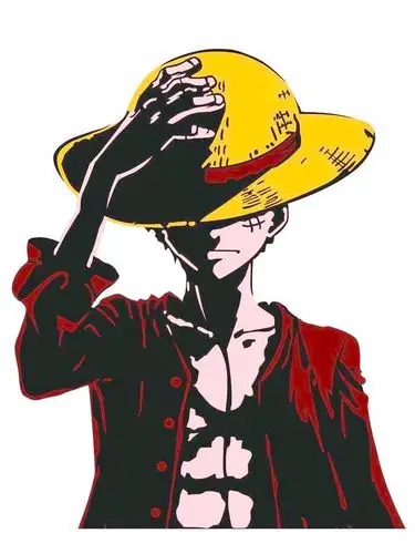 谁有路飞的这张图,超清的