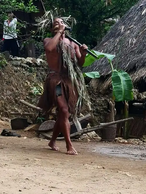 沧源翁丁瓦寨原始部落