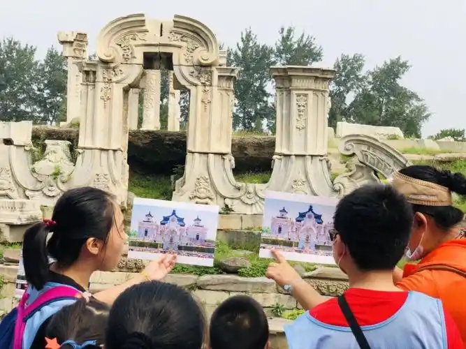 而参与一次圆明园研学,专业儿童研学导师将历史变成故事98,以幽默