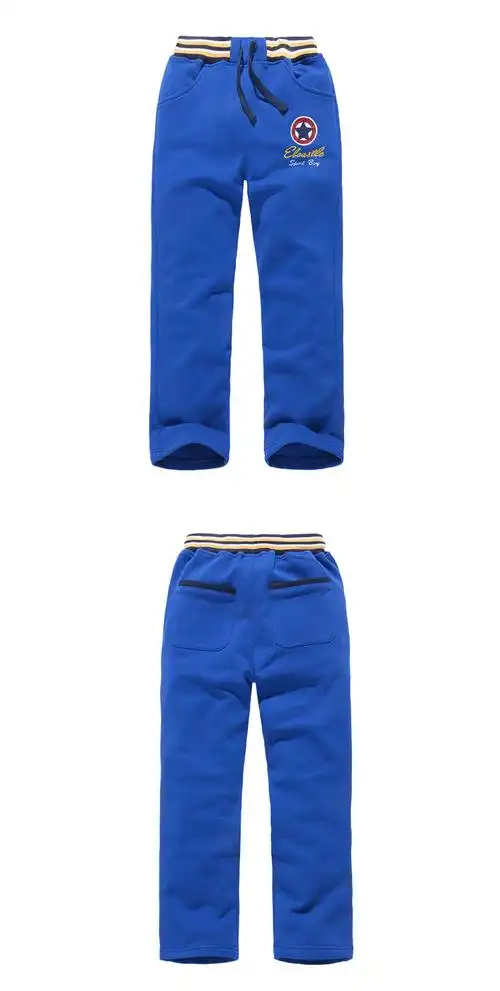 男童宝蓝色裤子