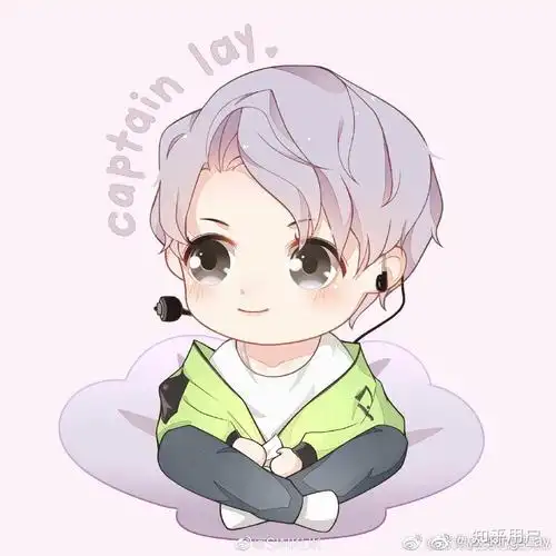 有什么很可爱的张艺兴的卡通图像