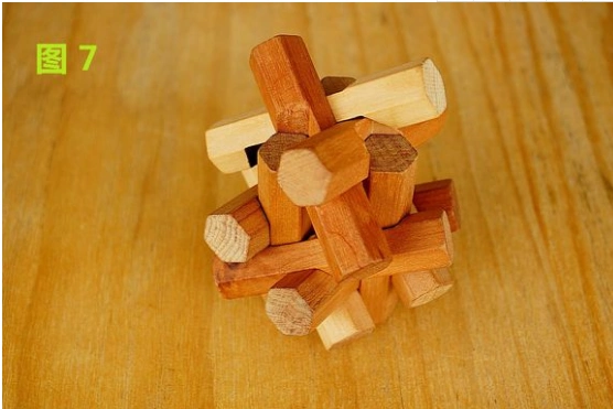 孔明锁 十二姐妹锁 组装方法 最好有图解