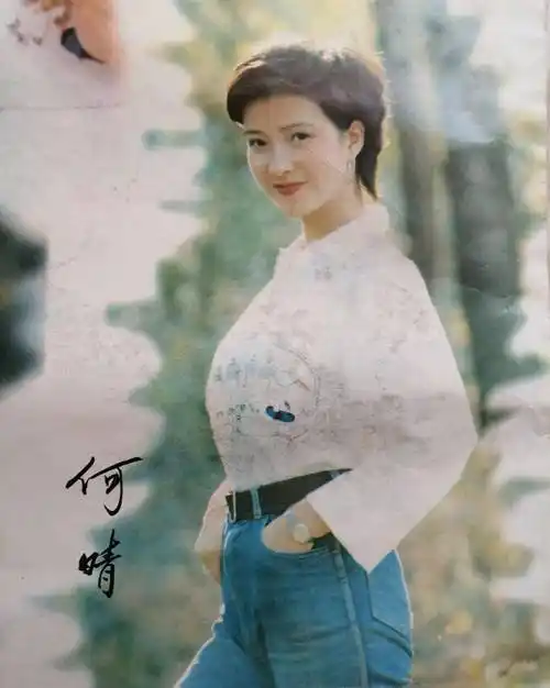 何晴,是唯一演遍四大名著的女星,被称为"第一古典美人".