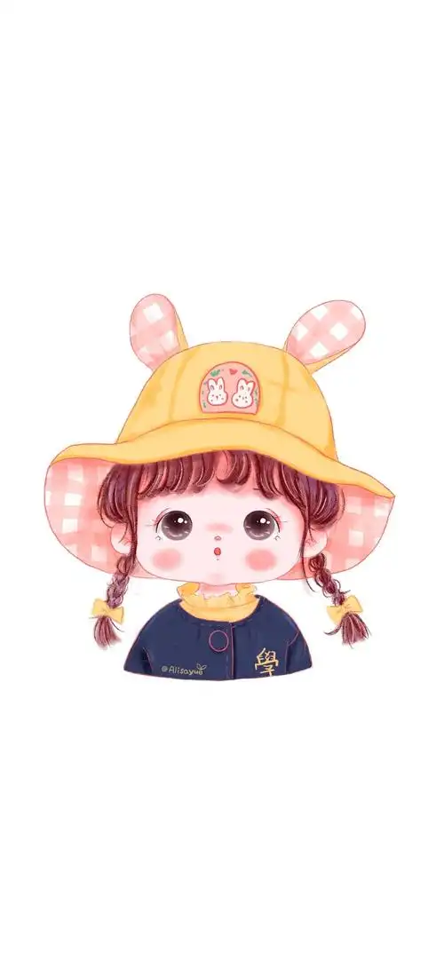 小清新可爱小女孩头像