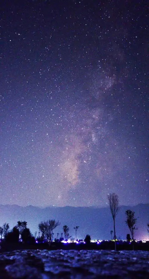 肉眼可见的银河