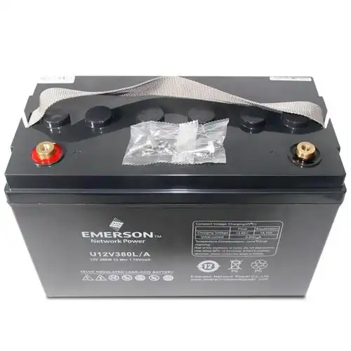 维谛蓄电池u12v360p/b 12v100ah铅酸免维护机房ups电源