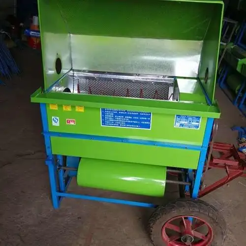 打谷机小型家用小麦水稻剥谷脱粒机农用收割稻谷神器全自动汽油机 80