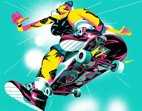 nicolasdehghani个性潮流插画作品