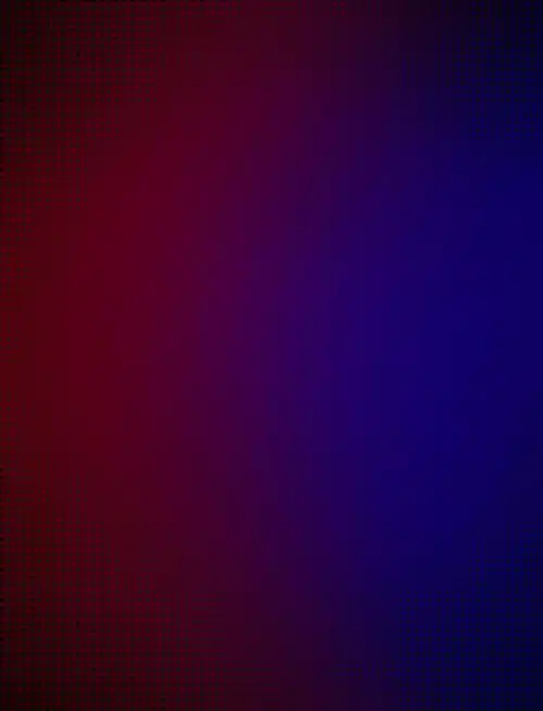 背景多色,渐变红蓝,圆形或半色调图案.