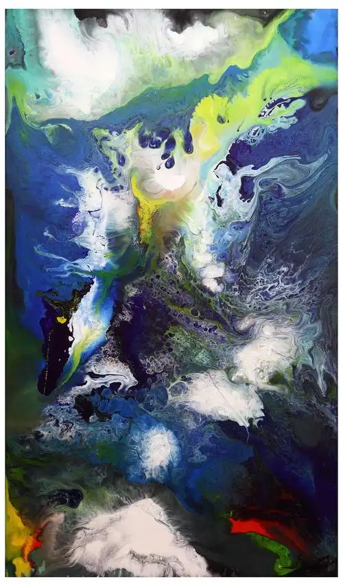 新西兰籍华人艺术家曹俊作品美的无语