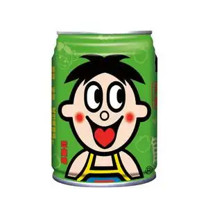 旺仔牛奶绿罐图片