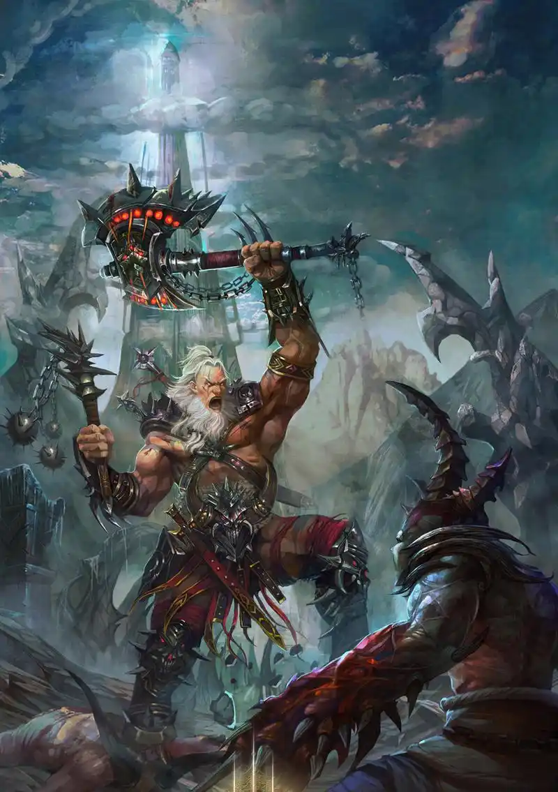 暗黑破坏神原画选集 转载自百家号作者:名予