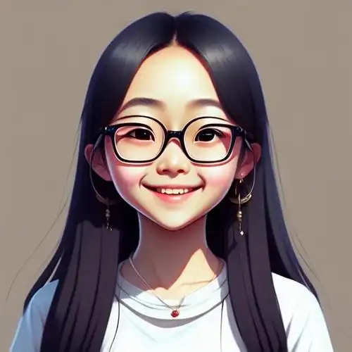 眼镜女生动漫微信头像 呆萌又好看可爱 – 微信社群那些事