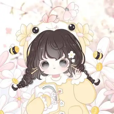 可爱呆萌卡通头像女卡通图片可爱女生萌萌哒