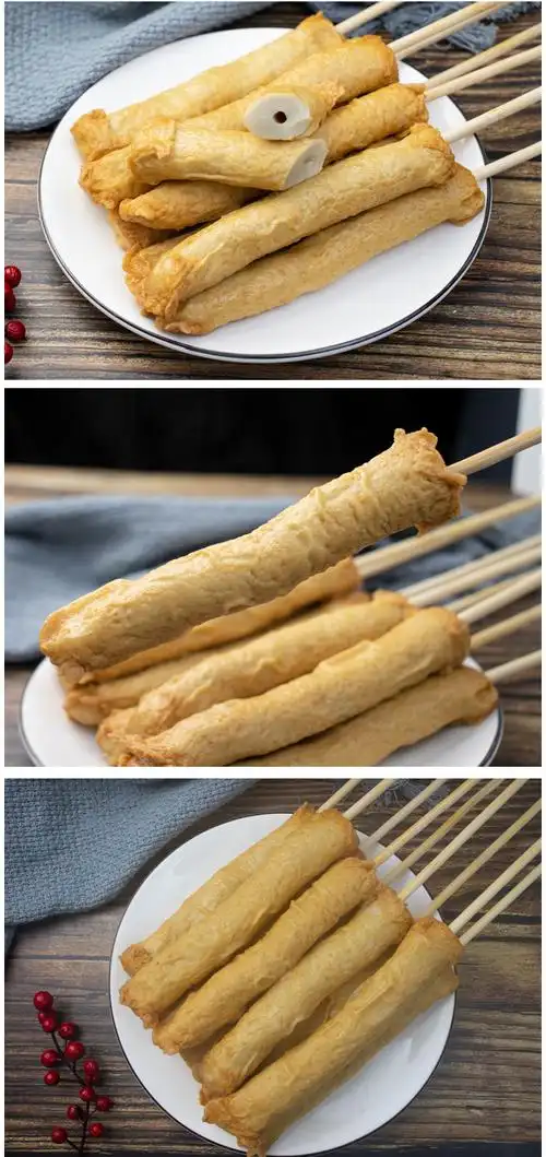 韩式安心鱼饼大棒串1kg关东煮部队火锅食材韩国鱼糕甜不辣鱼饼串