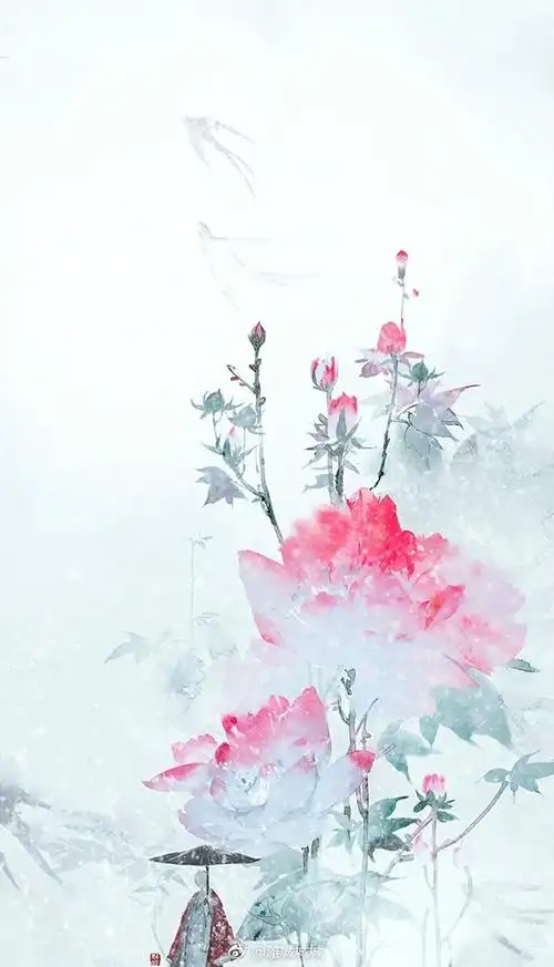 古风封面底图素材