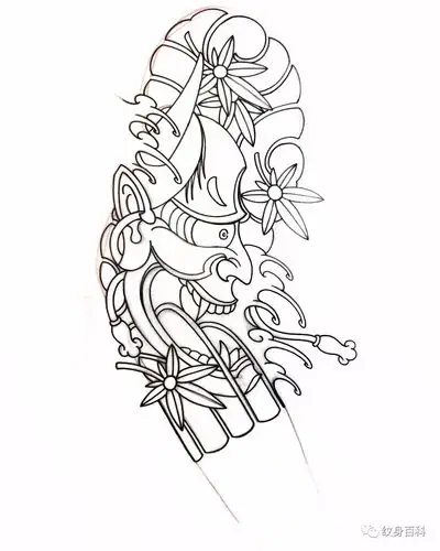 花臂割线手稿实用