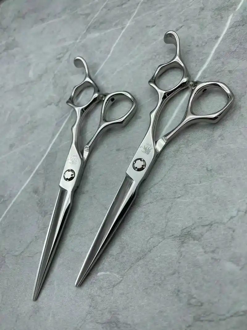 发型师工具.新款tiens银色金色,钢材升级.剪切更轻柔,满 - 抖音