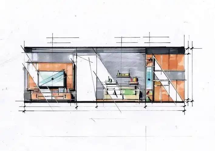 立面图室内设计快题立面图表达