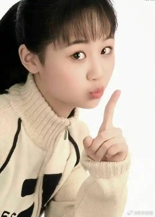 杨紫出道早期旧照