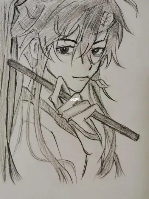 临摹  #手绘  #魏无羡  #魔道祖师