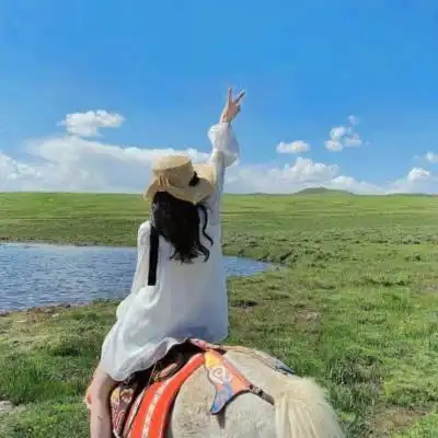 高级感背影头像女