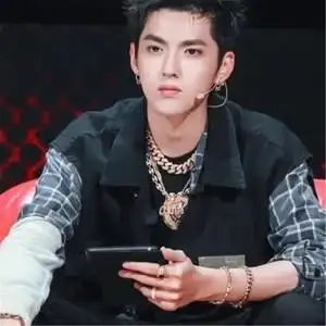 male shop 吴亦凡同款钛钢 span class=h>手链 /span>男中国新说唱加