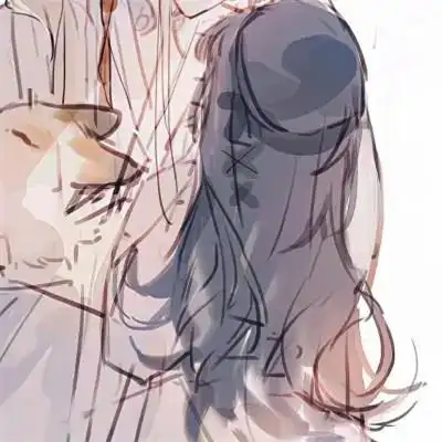 情侣头像 一人一半 分开动漫