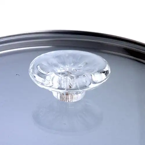 长期供应无气泡玻璃顶珠 带彩虹效果玻璃