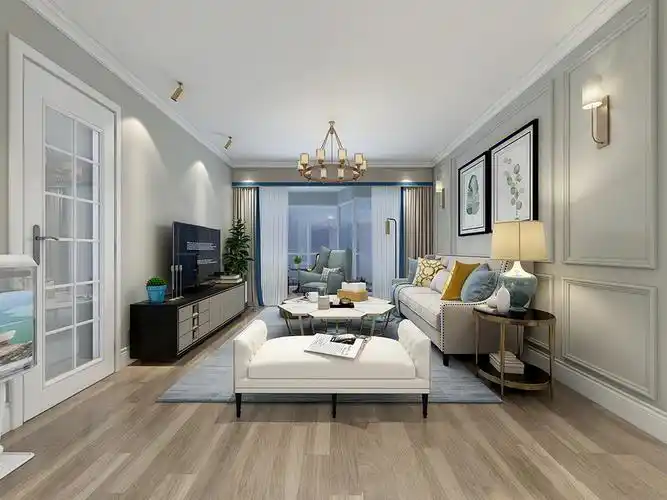 轨迹三室一厅美式简约