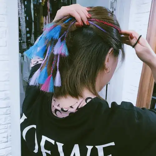 适合女生的短发脏辫半头脏辫