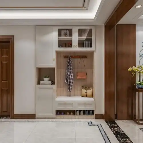 1/ 12 入户玄关  鞋柜  新中式鞋柜设计  便利生活的家具设计  适合