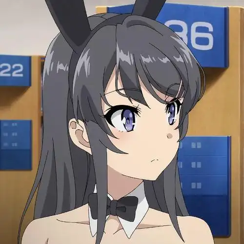 动漫情头·一对《青春猪头少年不会梦到兔女郎学姐》梓川咲太樱岛麻衣